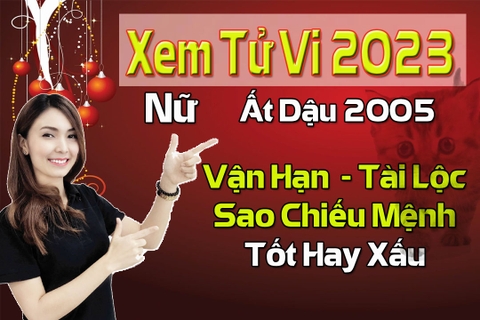 Xem Tử Vi Năm 2023 Nữ Tuổi Ất Dậu 2005