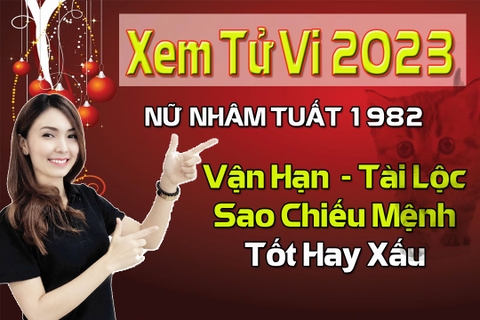 Xem Tử Vi Năm 2023 Nữ Tuổi Nhâm Tuất 1982