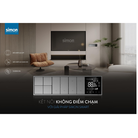 SỐNG THÔNG MINH CÙNG GIẢI PHÁP SIMON SMART