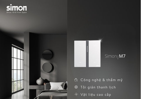 Công Tắc Ổ Cắm Simon M7 - Giải pháp toàn diện cho ngôi nhà