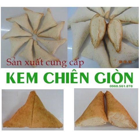 Hướng Dẫn Sản Xuất Kem Chiên Giòn