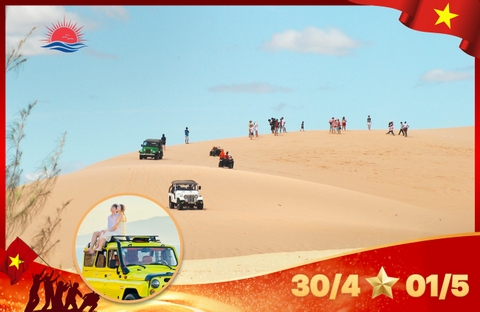 TOUR MŨI NÉ 2N1Đ: THIÊN ĐƯỜNG CÁT NẮNG BIỂN XANH