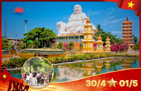 TOUR THAM QUAN MỸ THO - VƯỜN TRÁI CÂY -  BẾN TRE 1 NGÀY GIÁ RẺ