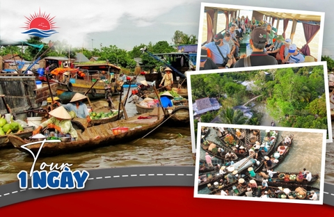 TOUR THAM QUAN CHỢ NỔI CÁI BÈ - CÙ LAO TÂN PHONG - VƯỜN TRÁI CÂY