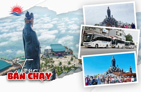 TOUR HÀNH HƯƠNG NÚI BÀ - TÂM AN LỘC ĐẾN - CHINH PHỤC NÓC NHÀ NAM BỘ