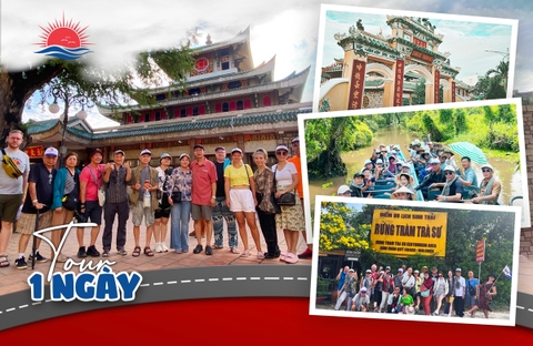 TOUR CẦN THƠ - CHÂU ĐỐC - MIẾU BÀ CHÚA XỨ - RỪNG TRÀ SƯ 1 NGÀY