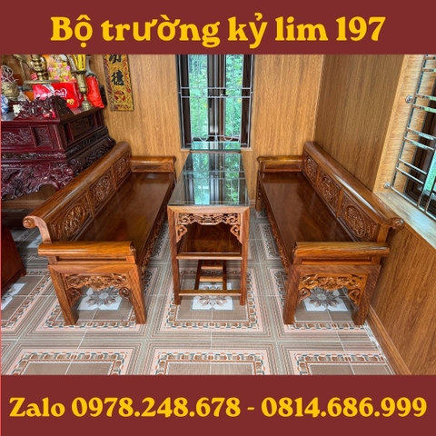 BỘ TRƯỜNG KỶ GỖ LIM 197