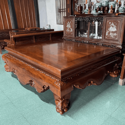 Sập Chân Quỳ Chặt Xoài Vén Chỉ