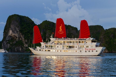 TOUR DU LỊCH DU THUYỀN SYRENA CRUISES  4 SAO 2 NGÀY 1 ĐÊM