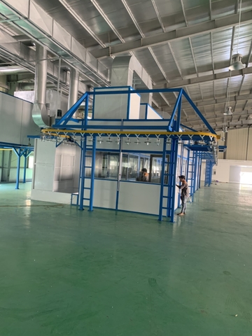 Dây chuyền sơn Tự động    01/2022