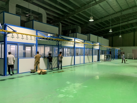 Dây chuyền sơn Tự động    01/2022