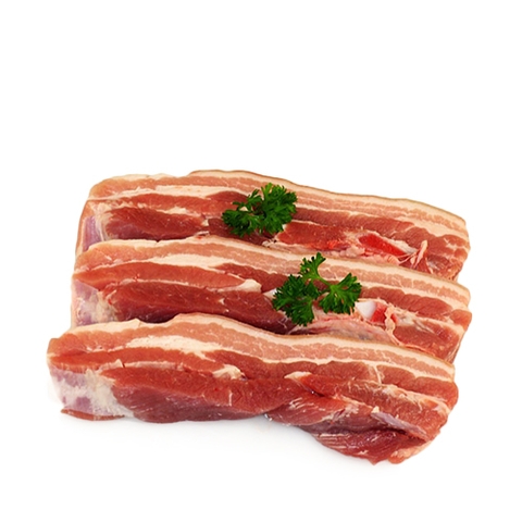 Thịt lợn ba chỉ sạch