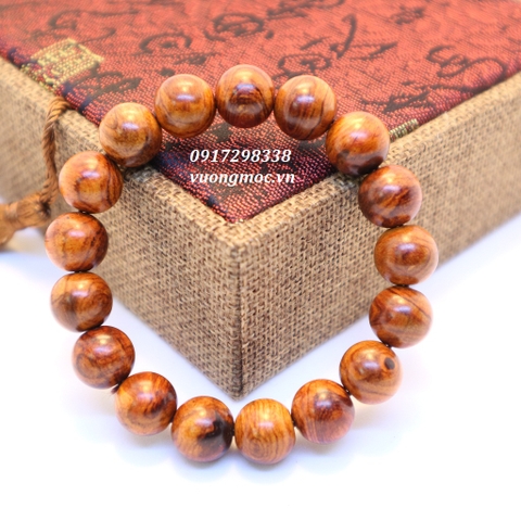 vòng tay gỗ sưa 12mm