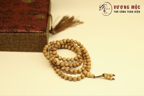 vòng tay gỗ đàn hương 06mm - 108 hạt