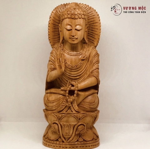 tượng phật gỗ đàn hương ấn độ