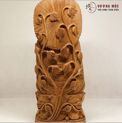 tượng phật gỗ đàn hương ấn độ