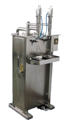 Máy chiết rót pittong đứng 2 vòi