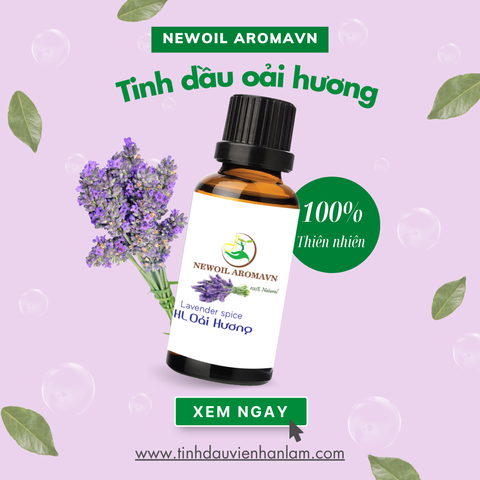 Tinh dầu Oải Hương nguyên chất Newoil Aromavn