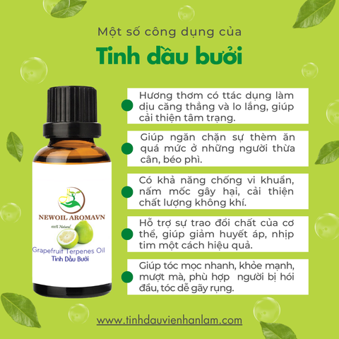 Tinh Dầu Vỏ Bưởi nguyên chất Newoil Aromavn