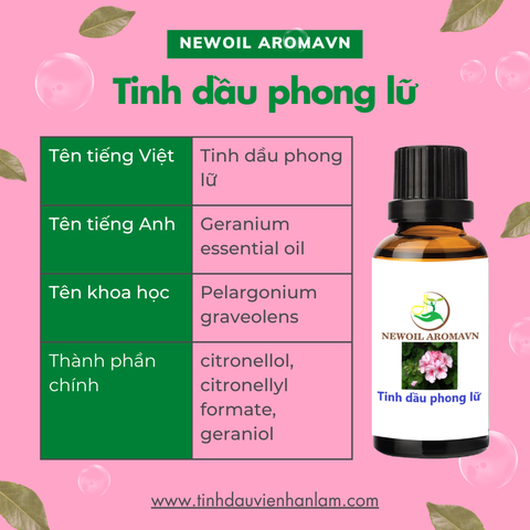 Tinh dầu Phong Lữ nguyên chất Newoil Aromavn