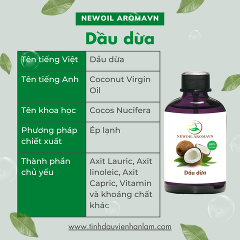 Dầu dừa - Coconut oil