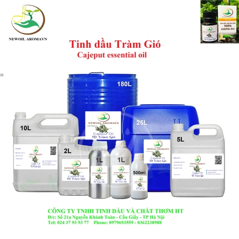 Tinh dầu Tràm Gió nguyên chất Newoil Aromavn