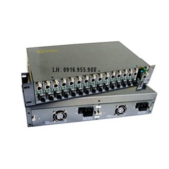 Bộ chuyển đổi quang điện 14/16 Slots chassis Rack