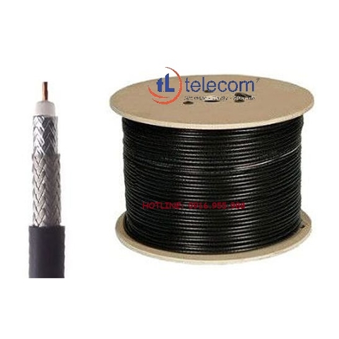 Cáp đồng trục RG59 Alantek, có dầu chống ẩm