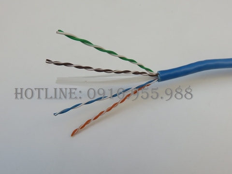 Dây cáp mạng Cat6  UTP 4pair (đôi) AMP (PN:1427254-6) - COMMSCOPE