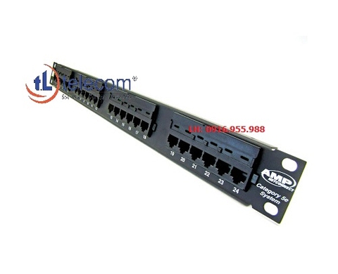 Patch panel 24 port CAT5E COMMSCOPE