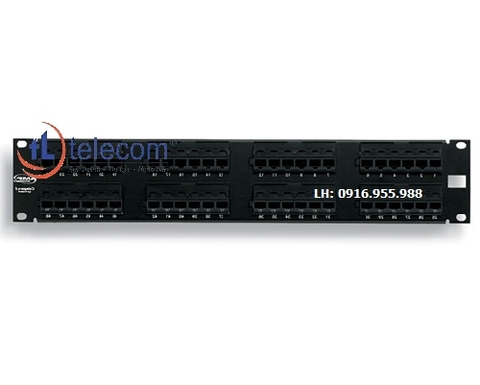 Patch panel 48 port CAT6E COMMSCOPE