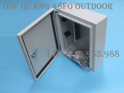 Hộp phối quang ODF 48 core, 48fo ngoài trời (outdoor)