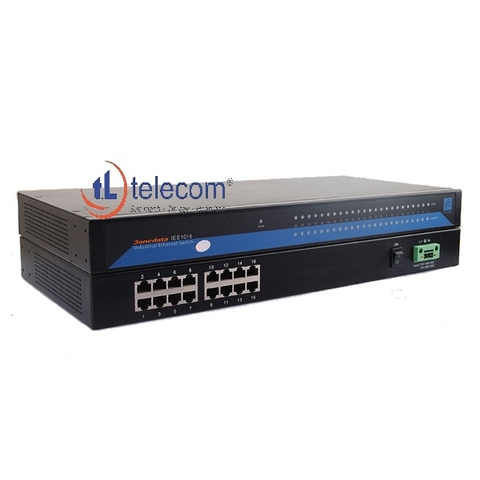 Switch công nghiệp 16 cổng Ethernet Rackmount