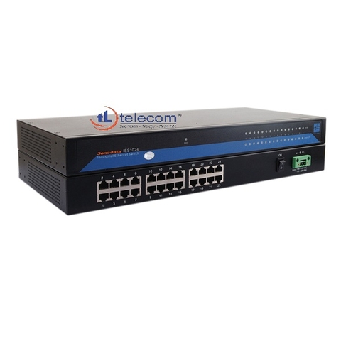 Switch công nghiệp 24 cổng Ethernet Rackmount