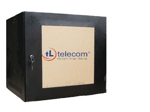 TL_TELECOM rack 10U D500 - Cánh cửa màu đen (treo tường) giá 1.000.000đ + VAT