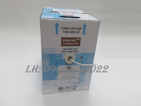 Dây cáp mạng Cat5 UTP  pair (đôi) Vinacap