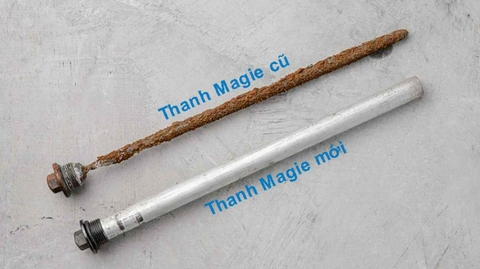 Thanh magie trong máy nước nóng có tác dụng gì? Khi nào thì nên thay?