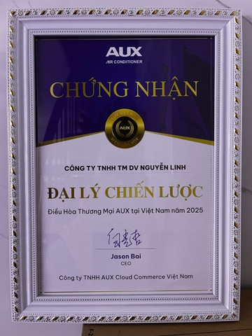 Điện máy Nguyễn Linh Vinh dự trở thành đại lí chiến lược điều hoà AUX