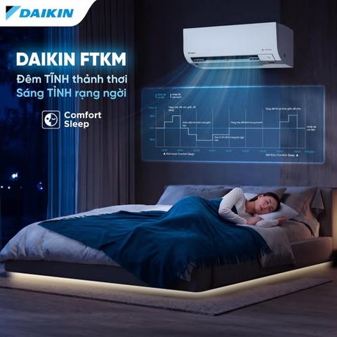 Daikin FTKM: Nâng tầm trải nghiệm, thấu hiểu trọn vẹn giấc ngủ