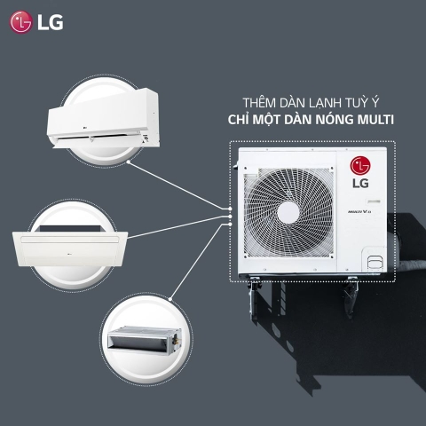 Vì sao nên chọn điều hòa multi LG cho các tòa chung cư?