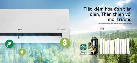 Báo giá máy lạnh LG Inverter 2026 chính hãng, giá tốt nhất TP.HCM