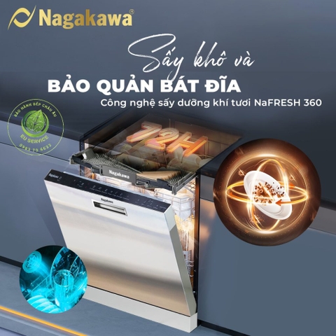Máy Rửa Bát Nagakawa Có Tốt Không? Review Chi Tiết Từ A - Z