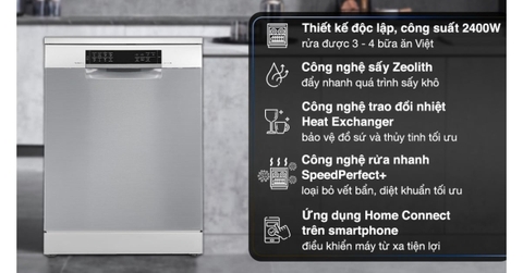 Top 3 Máy Rửa Bát Bosch Giá Tốt, Bán Chạy Nhất Tại Kho Nguyễn Linh