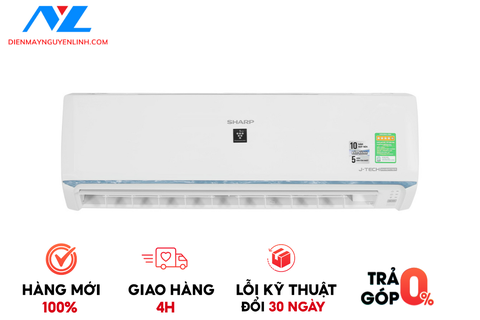 Máy lạnh treo tường Sharp Inverter 2.0 HP AH-XP18BSW - Model 2024