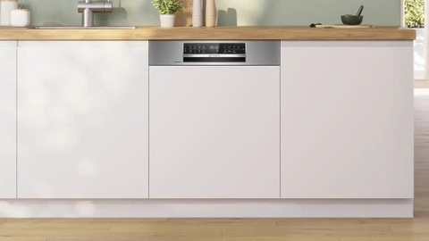 Máy rửa chén âm bán phần Bosch SMI6ECS12E - Series 6