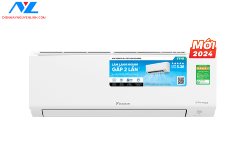 Máy lạnh treo tường Daikin Inverter 1.5 HP FTKB35YVMV ( Model 2024 )