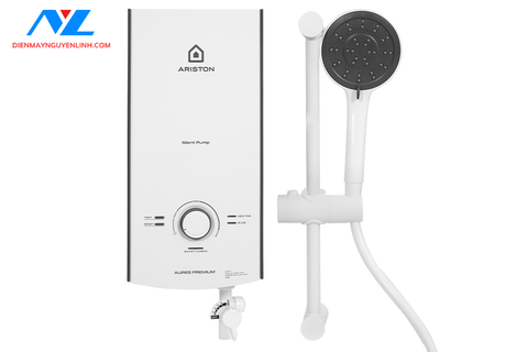 Máy nước nóng trực tiếp Ariston 4500W AURES PREMIUM 4.5P PEARL