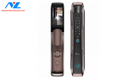 Khóa điện tử Face ID-3D Demax SL918 PB App Wifi