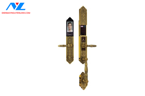 Khóa đại sảnh biệt thự Demax EL988 GB Brass App Wifi