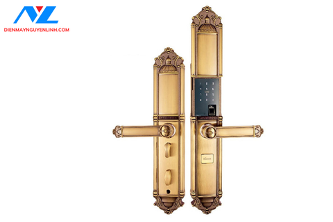 Khóa điện tử Demax EL822 Gold App cho đại sảnh - biệt thự